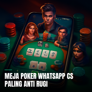 meja poker whatsapp